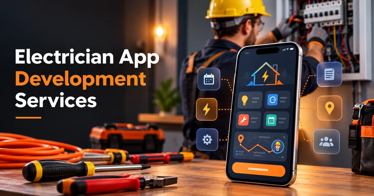 Electrician App Development Services - JPLoft