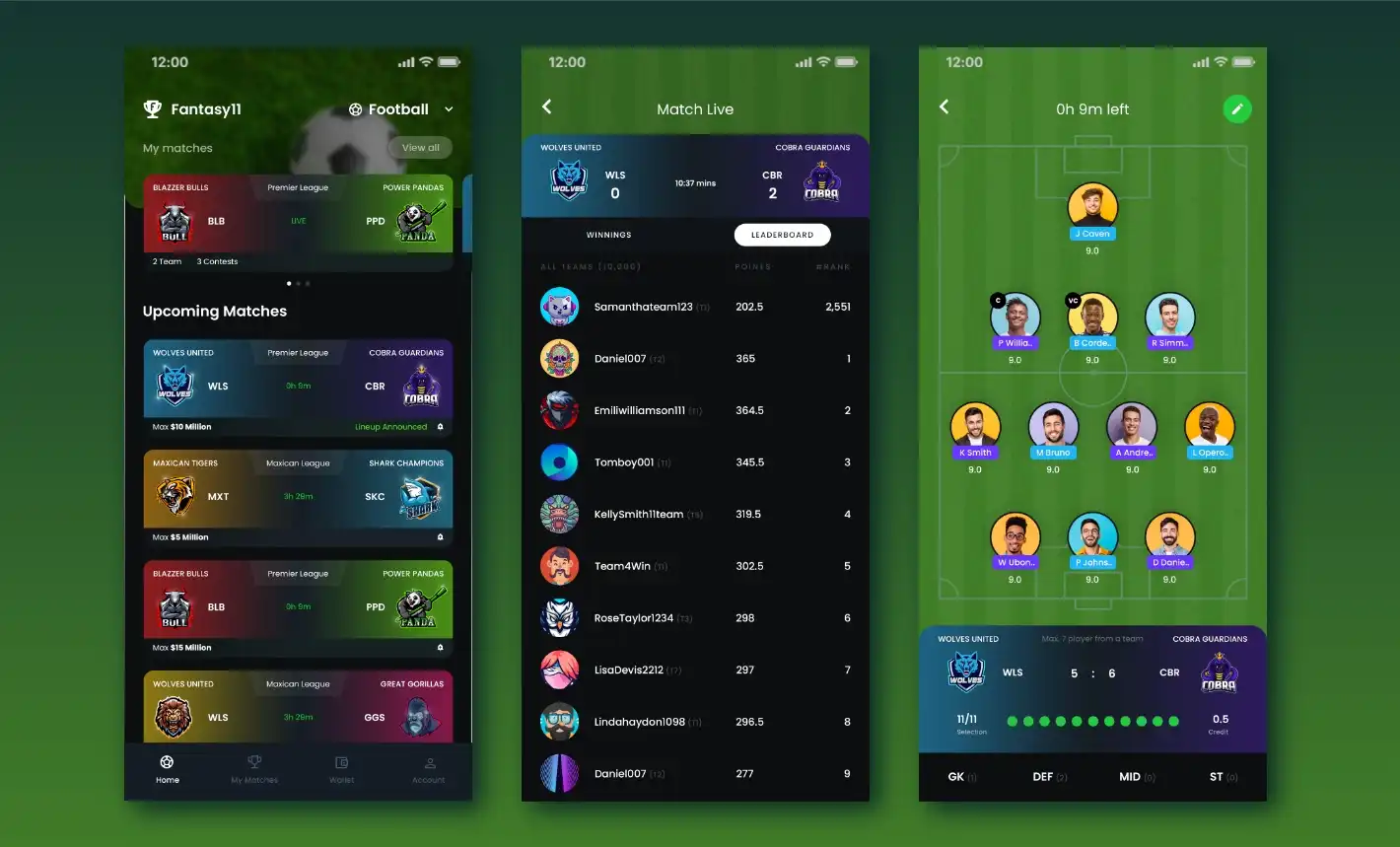 Fantasy Sports App development