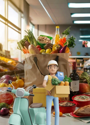 Grocery Delivery Marketplace