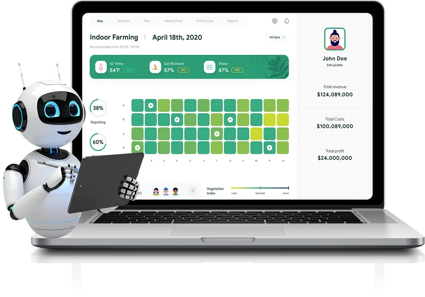 Redefine AgriTech with Advanced AI Agricultural Software Development