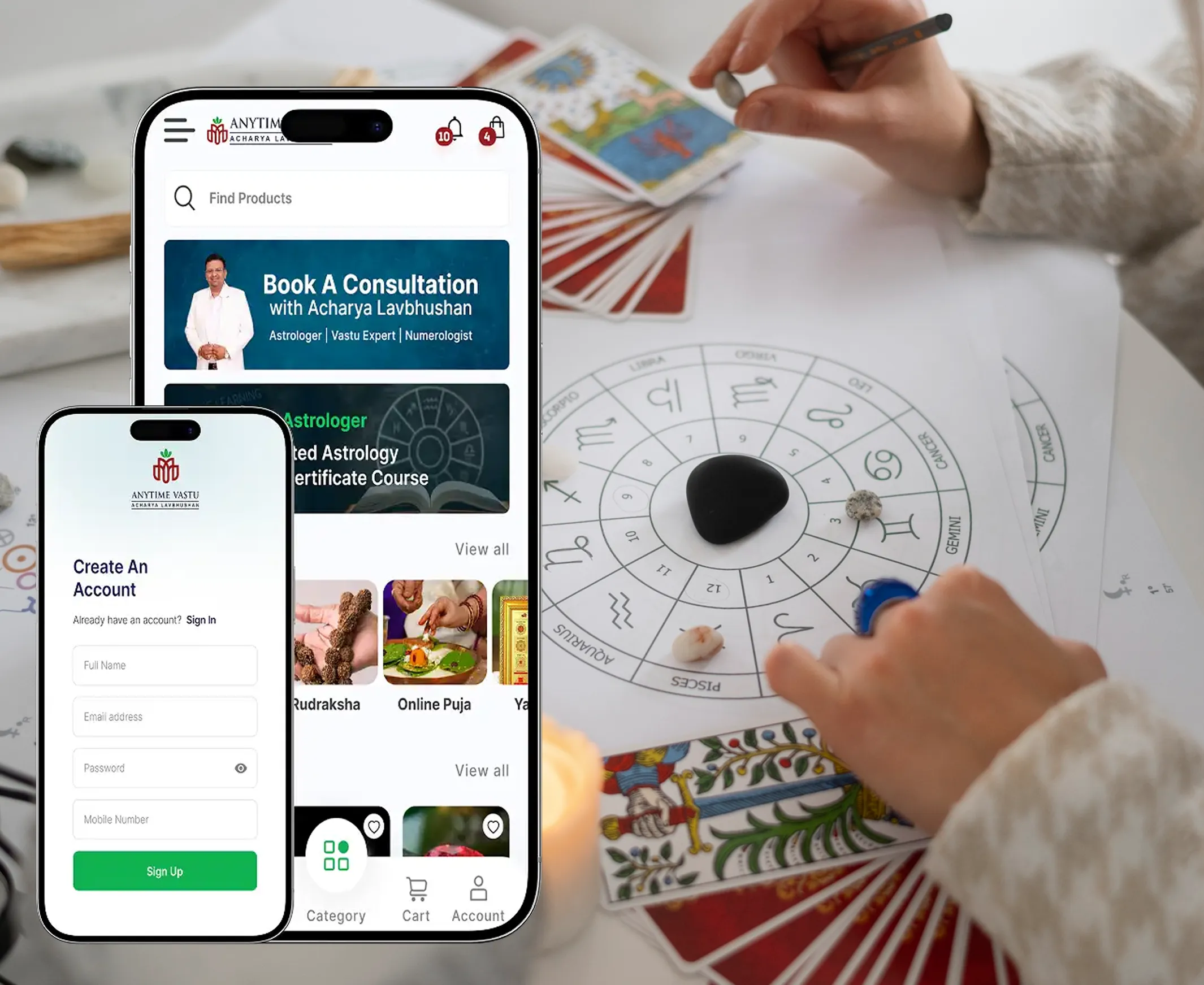 Anytime Vastu app case study preview