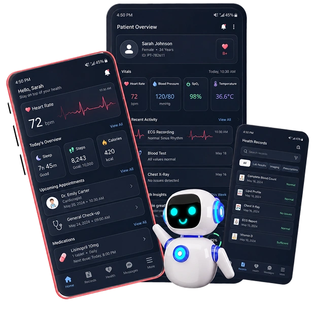 AI-powered healthcare app development 