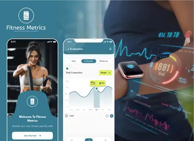 Fitness Metrics mobile app case study