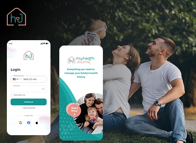 Health Journal mobile app case study