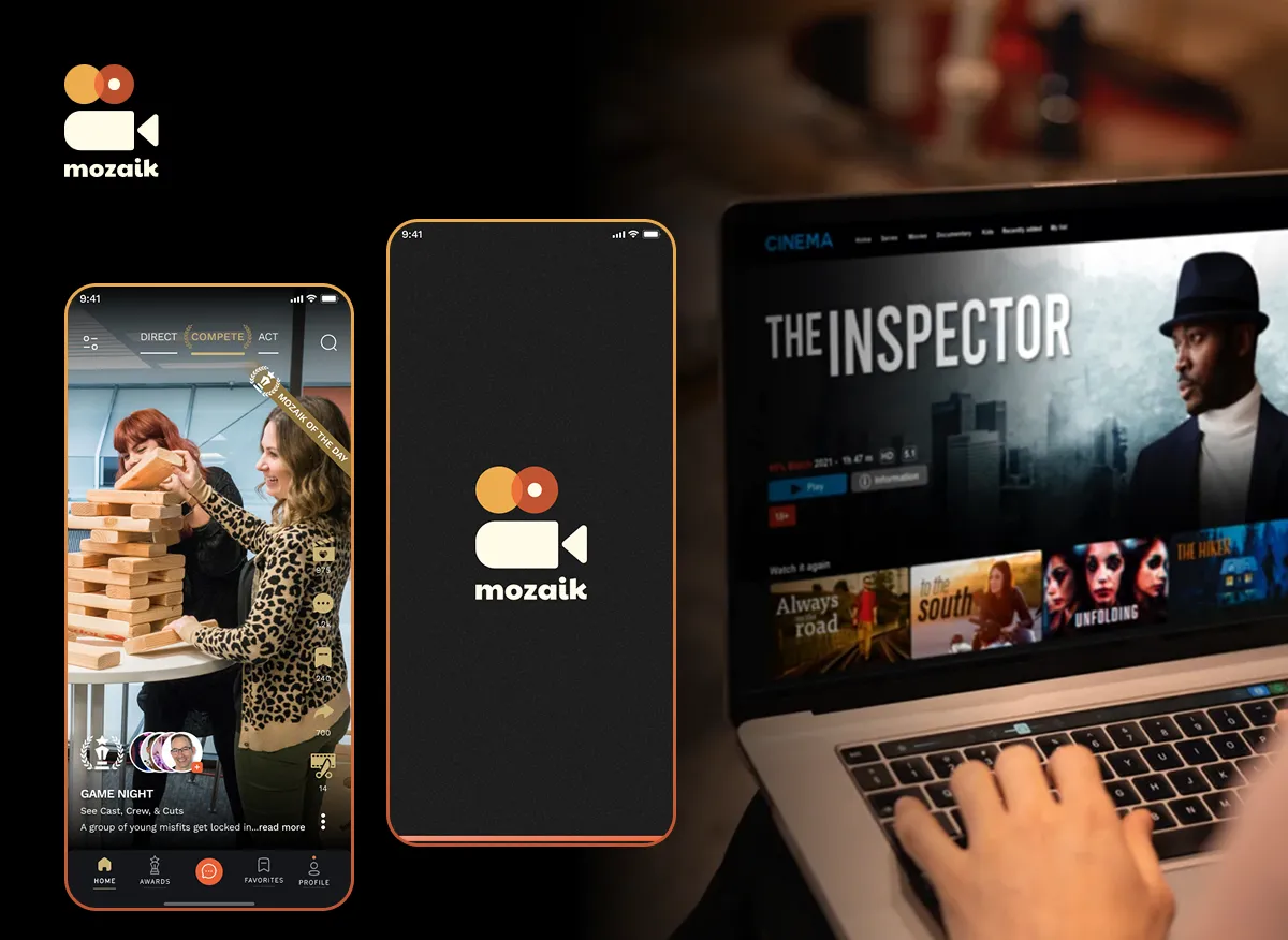 Mozaik entertainment app case study