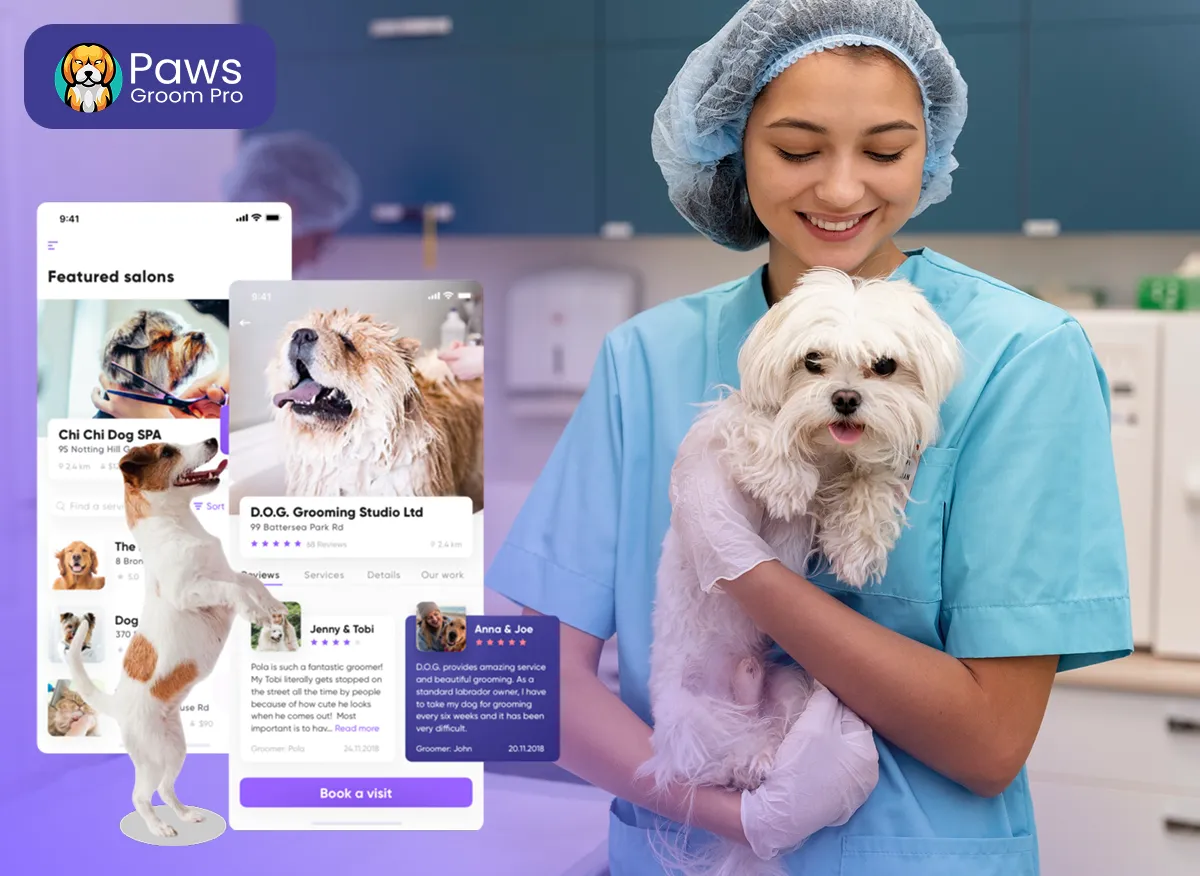 Paws Groom Pro app case study