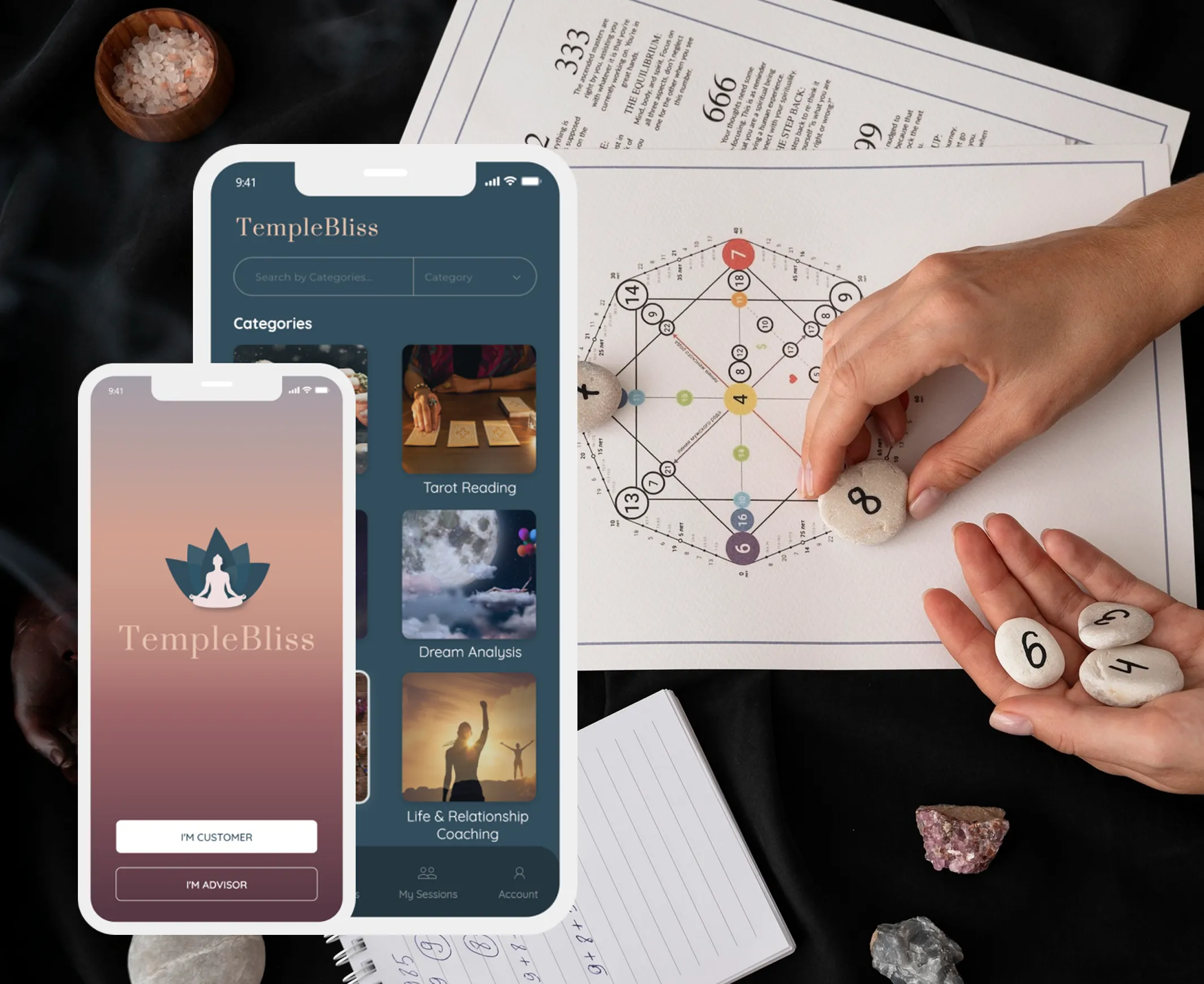 Templebliss app case study preview