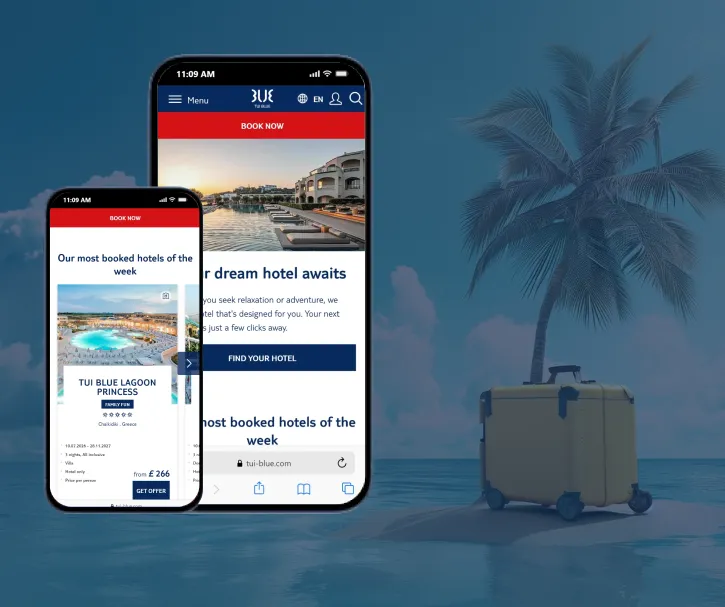 TUI BLUE case study preview