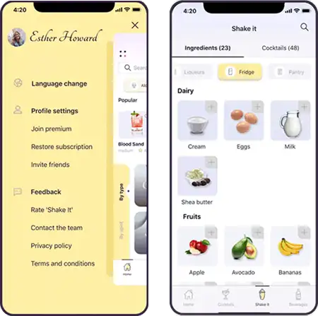 Customer Panel Features