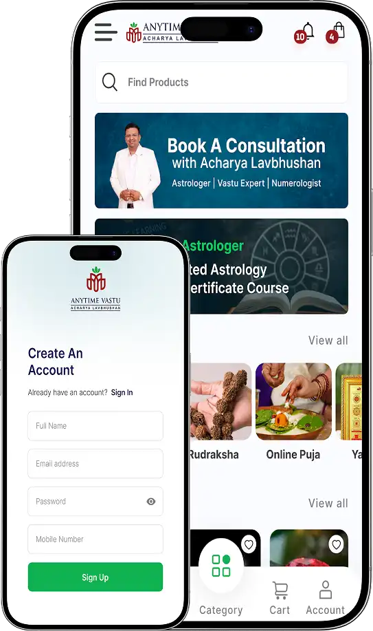Anytime Vastu App portfolio
