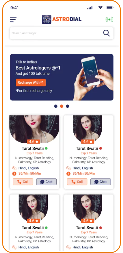 Astrology App Screen