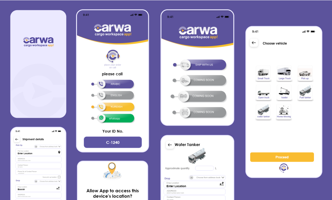 Courier Delivery development
