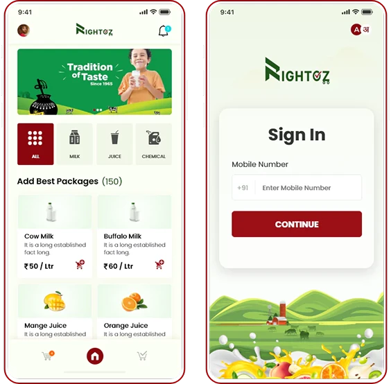 Dairy Operator Features