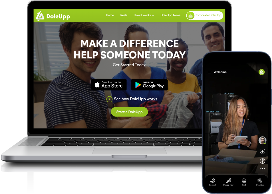 DoleUpp social platform built by JPLoft