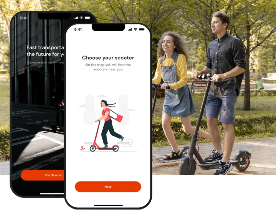 Electric Scooter App Development Company