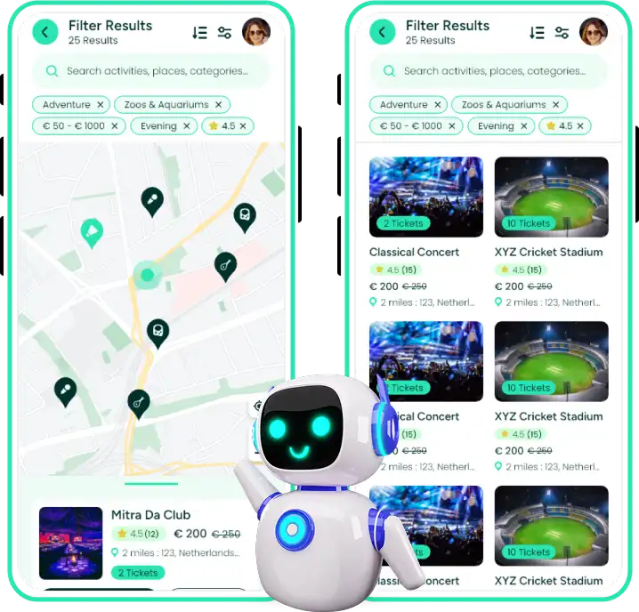 AI Event Management App Development Solutions We Offer
