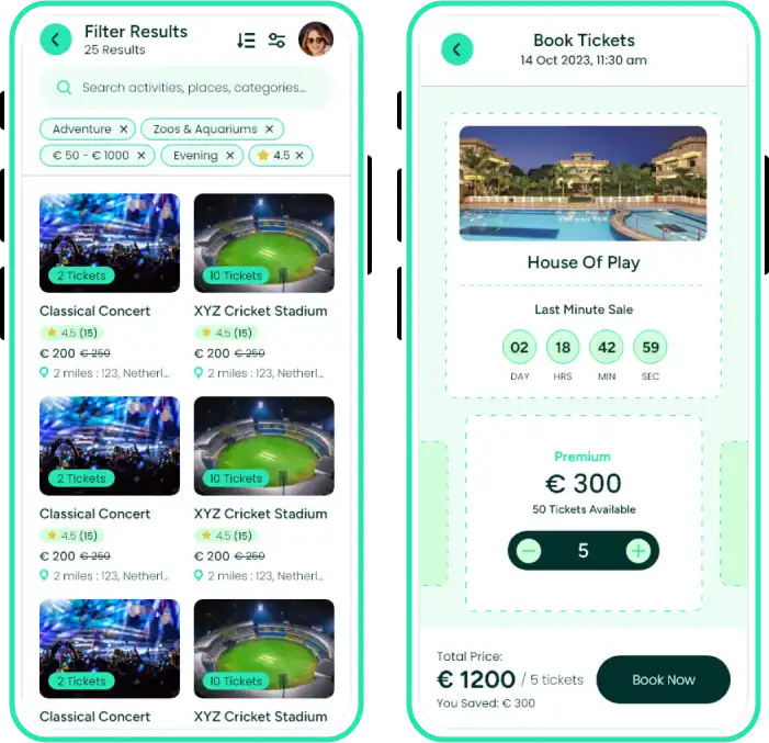 User (Attendee) Panel