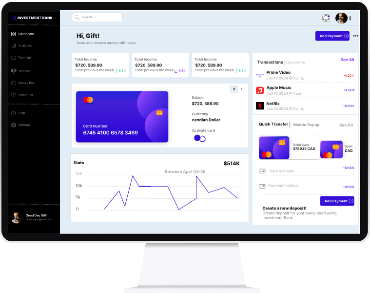 Predominant Features in Fintech Mobile App