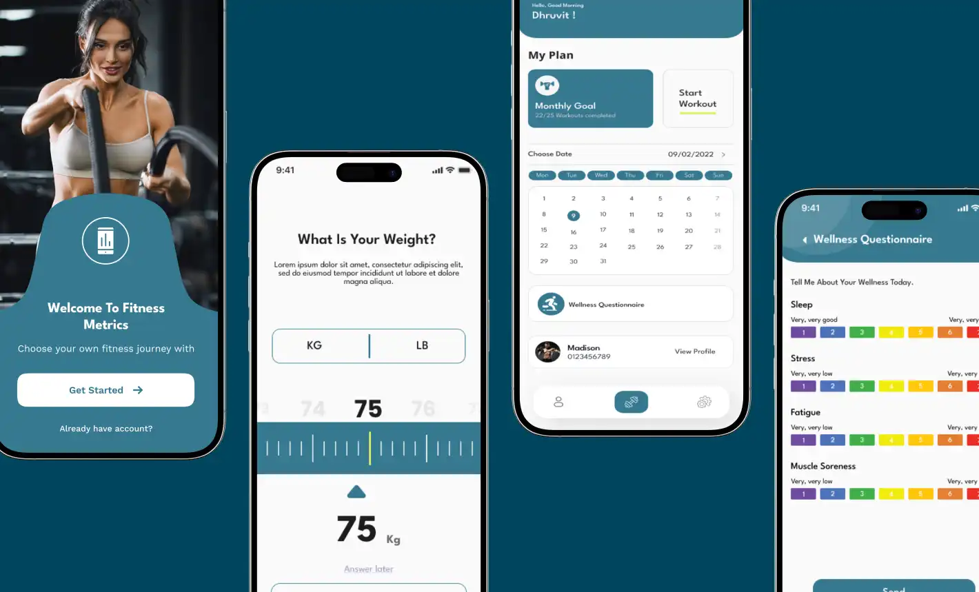 Fitness Screens