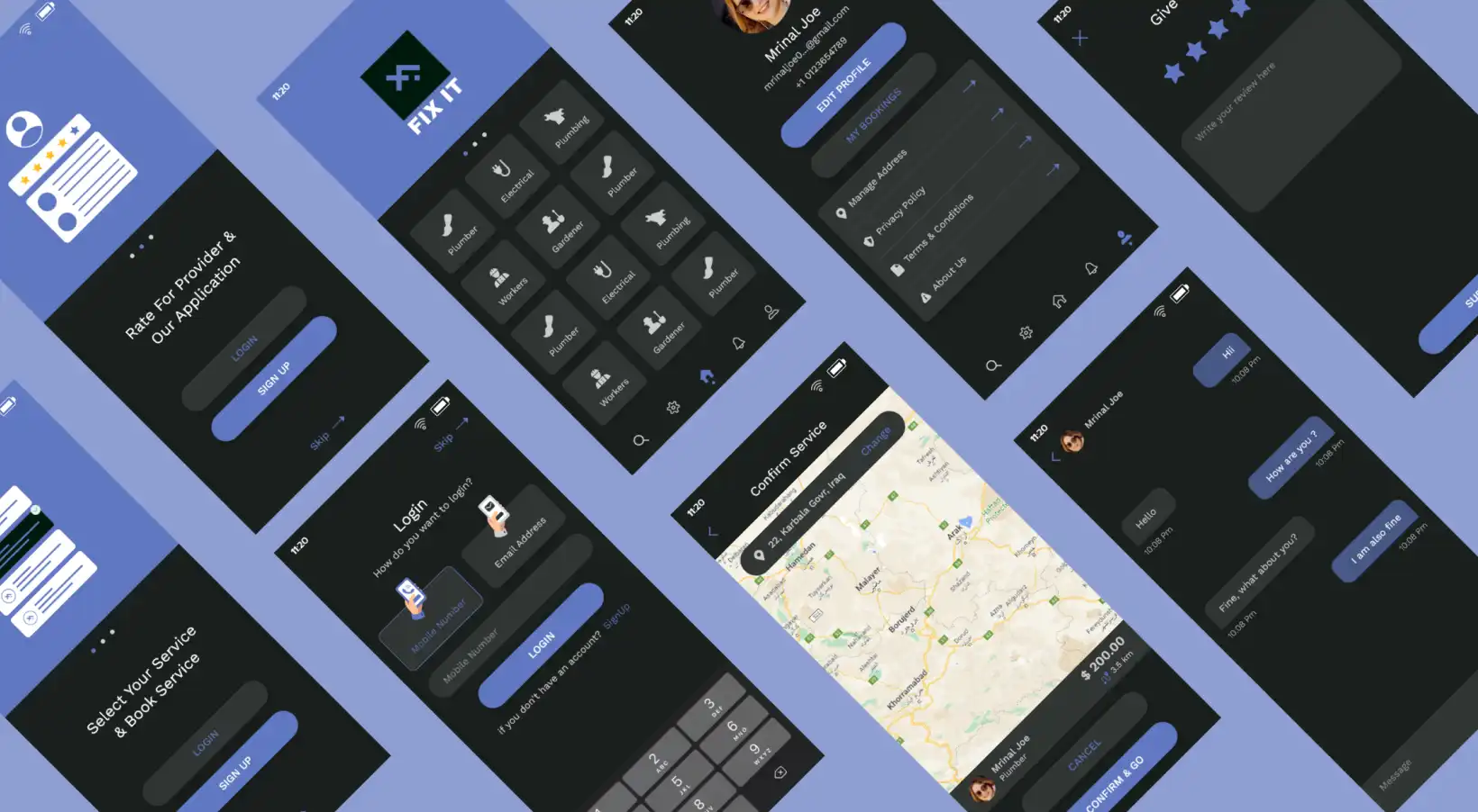 MusicTonight Portfolio Desktop