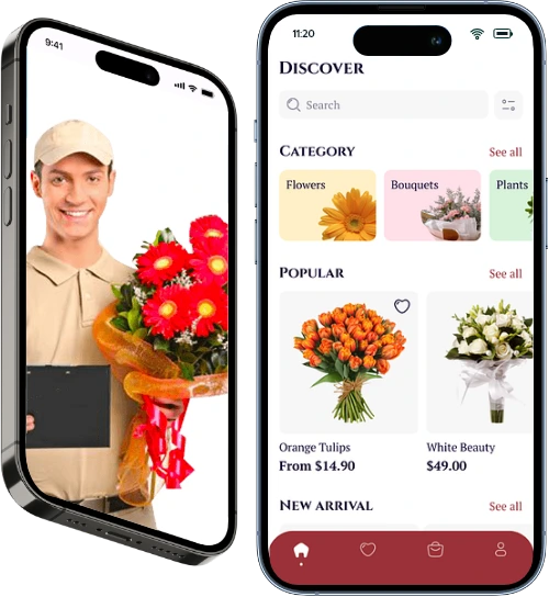 Flower Delivery App Development company