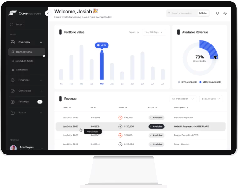 Web-Admin Panel Features