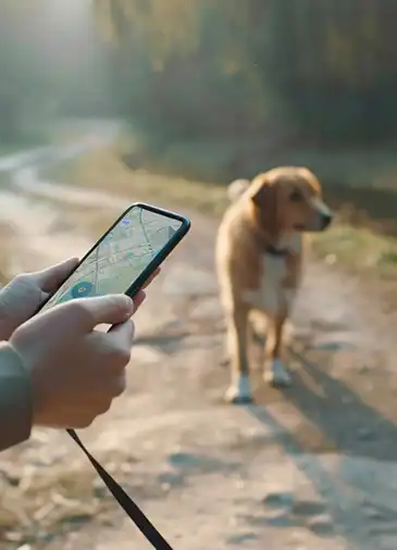 GPS Tracking Dog Walking App 