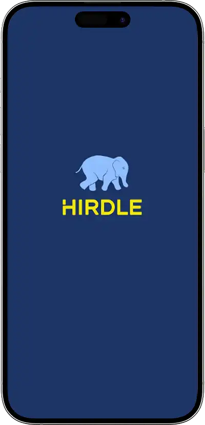 hirdle app screen