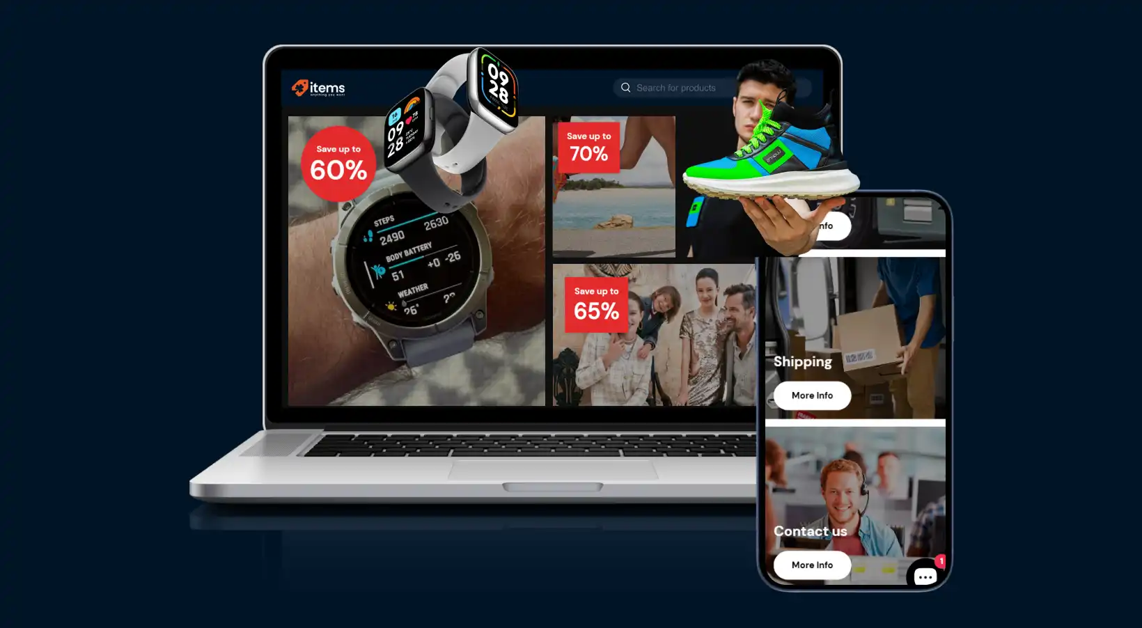 Items Portfolio Desktop