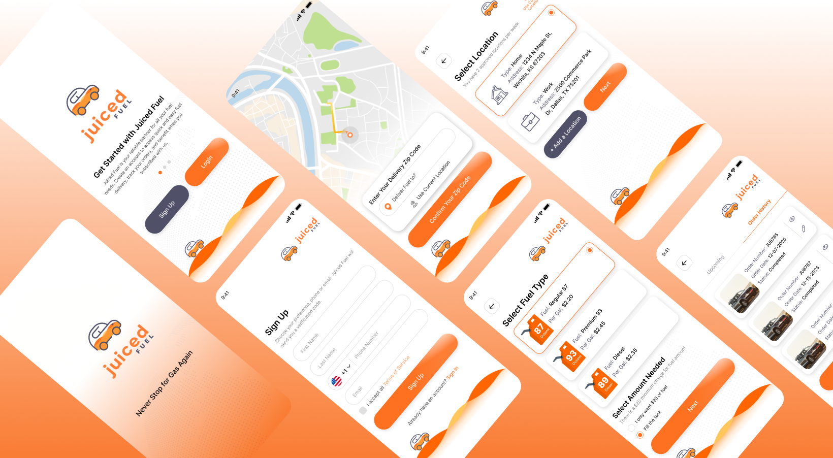 Juiced Fuel Portfolio Desktop