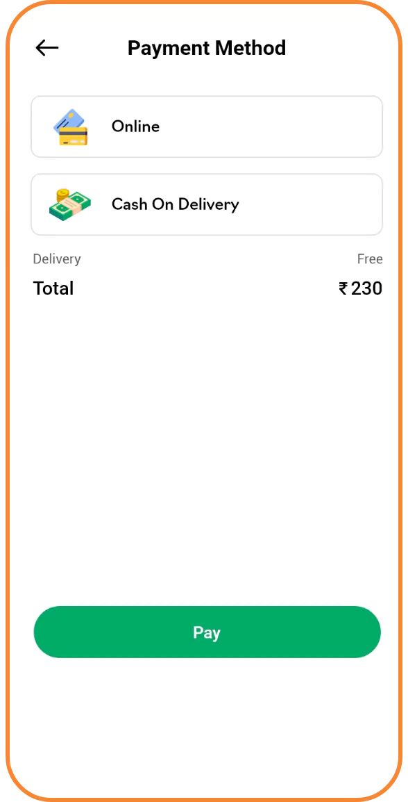 On-demand Laundry App Screen
