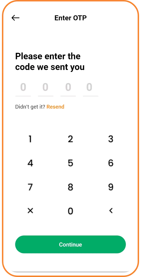 On-demand Laundry App Screen