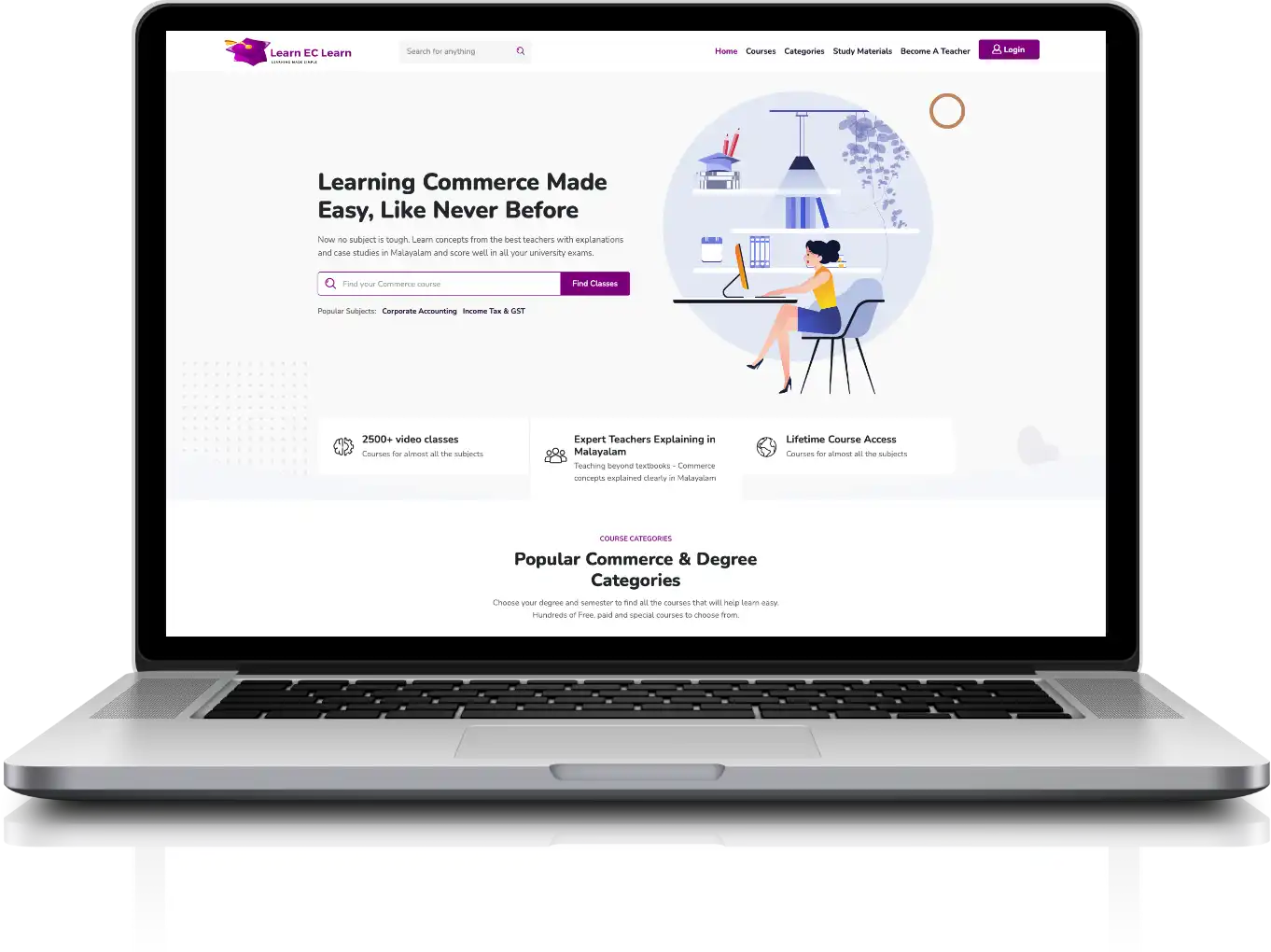 Learn EC Learn Web built by JPLoft