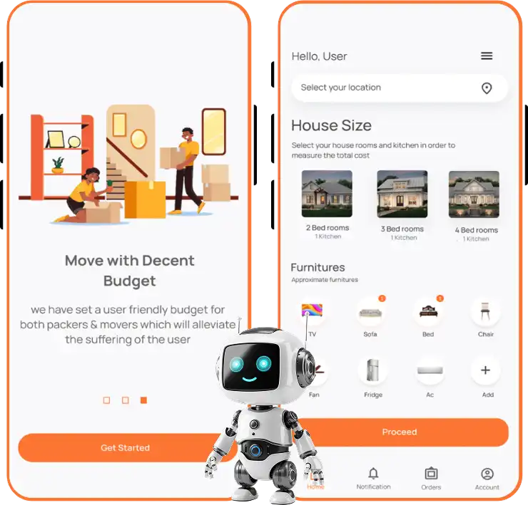 Smart Relocation Simplified with AI Packers and Movers App Development