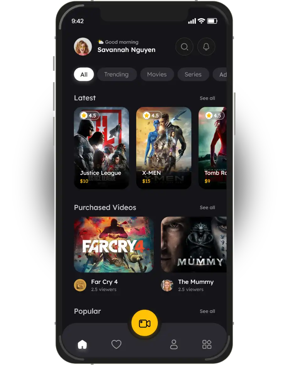 Video Streaming App