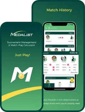 Medalist Golf sports app built by JPLoft