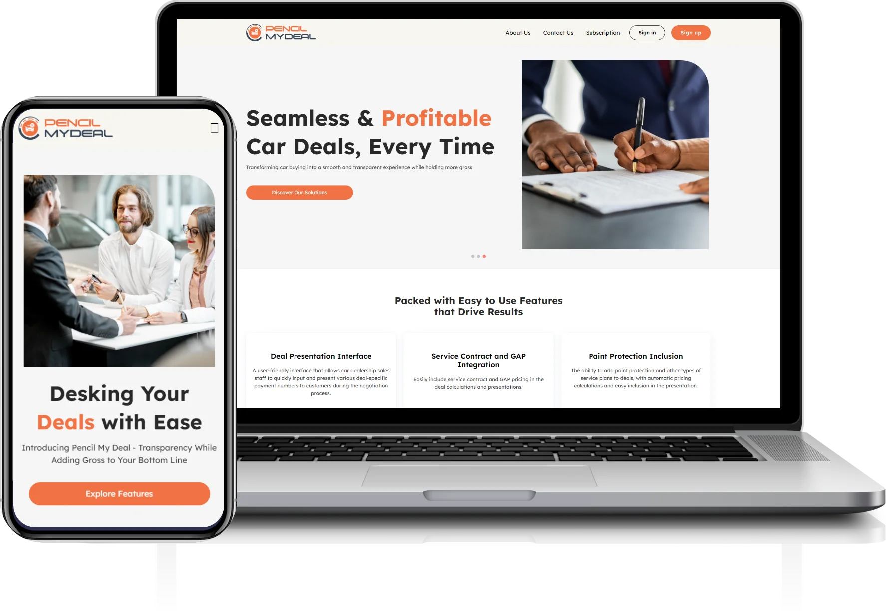 Pencil My Deal on demand platform built by JPLoft