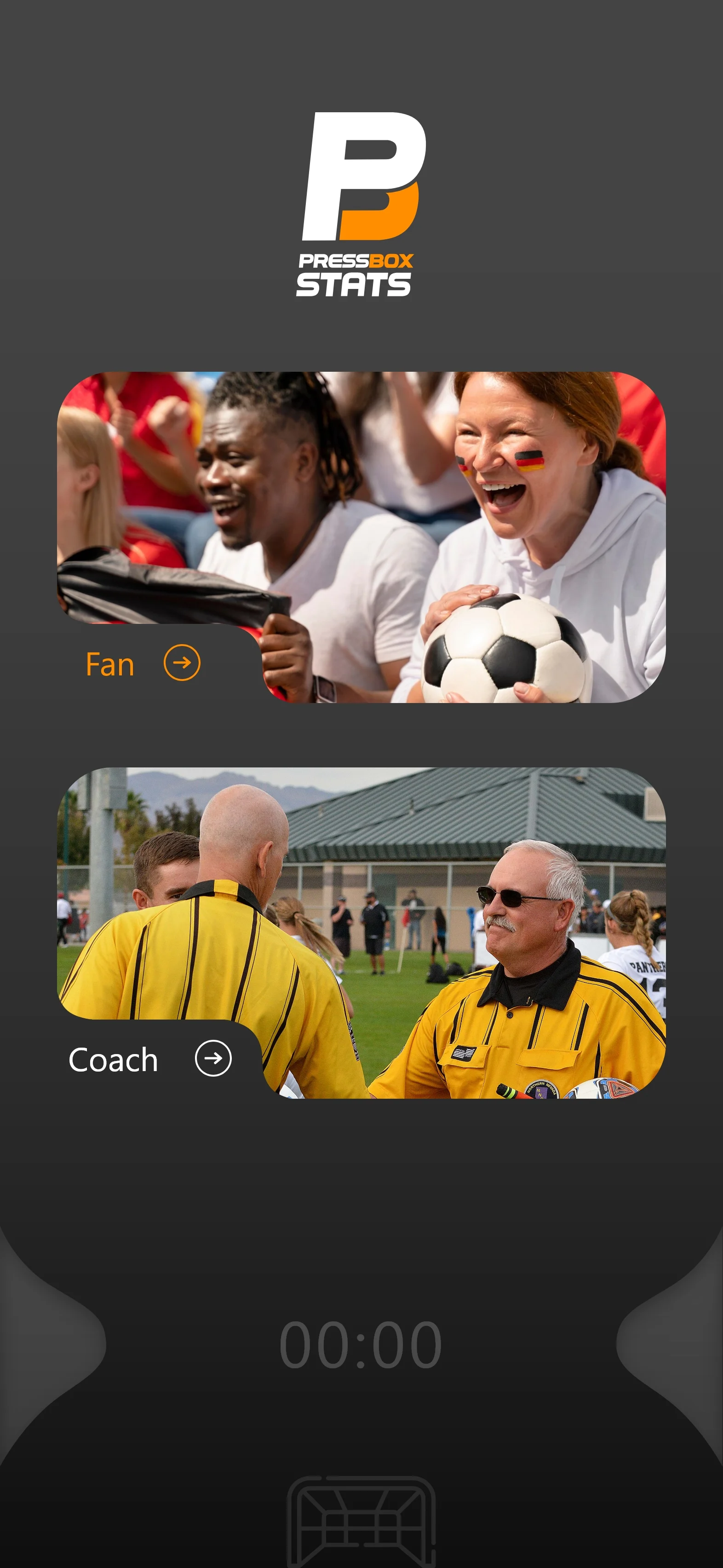 Eternal app screen