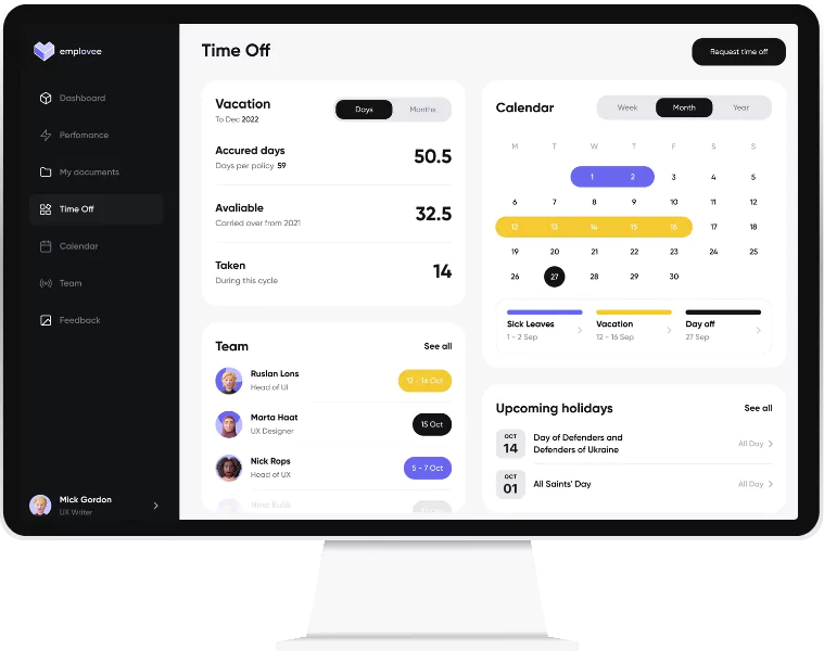 Web-Admin Panel Features
