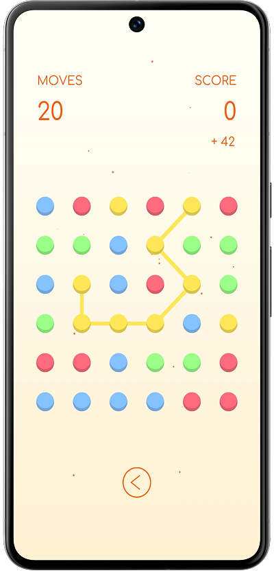 Simple Dot Connect screen