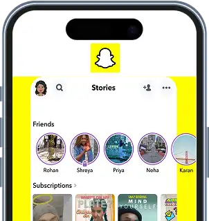 Snapchat App Clone