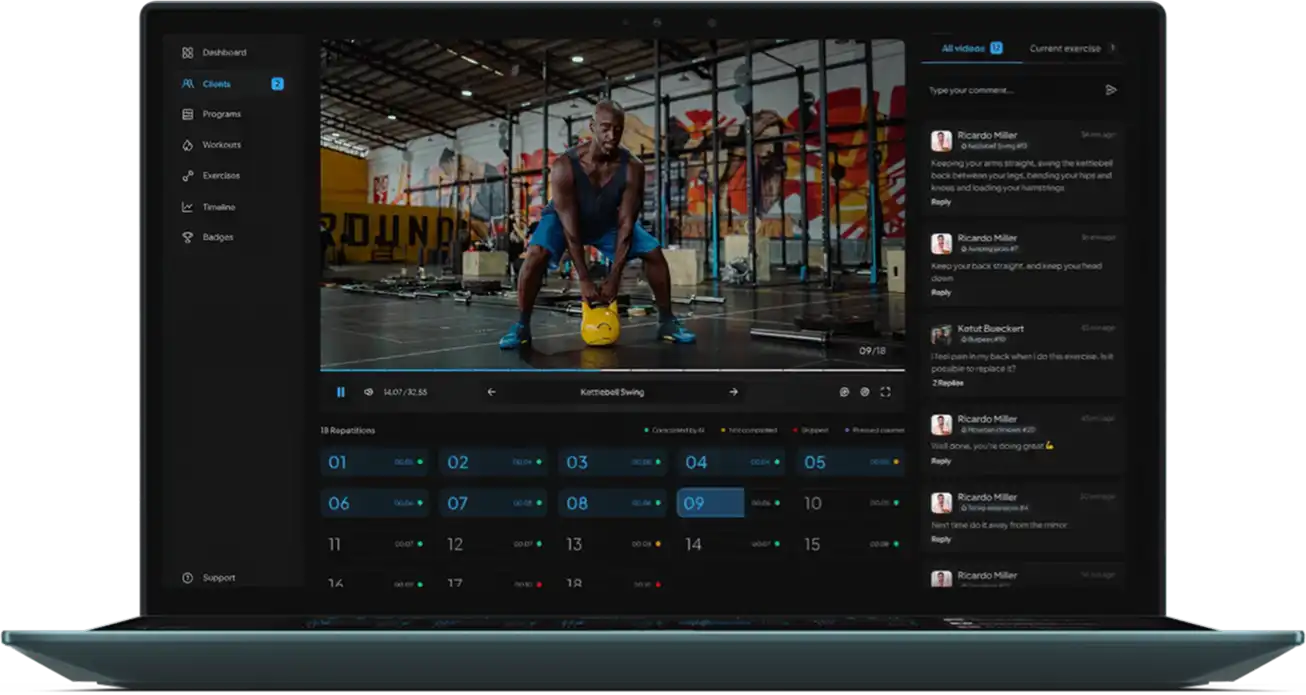 Athlete Player Panel