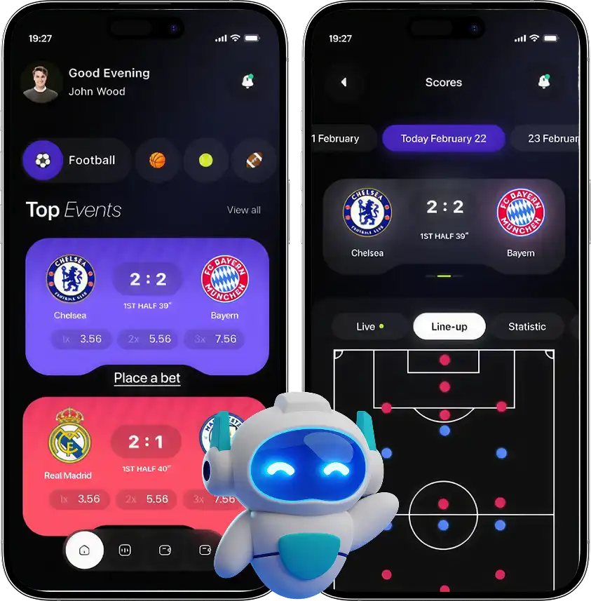AI-Powered Sports Mobile App Development– Built to Scale