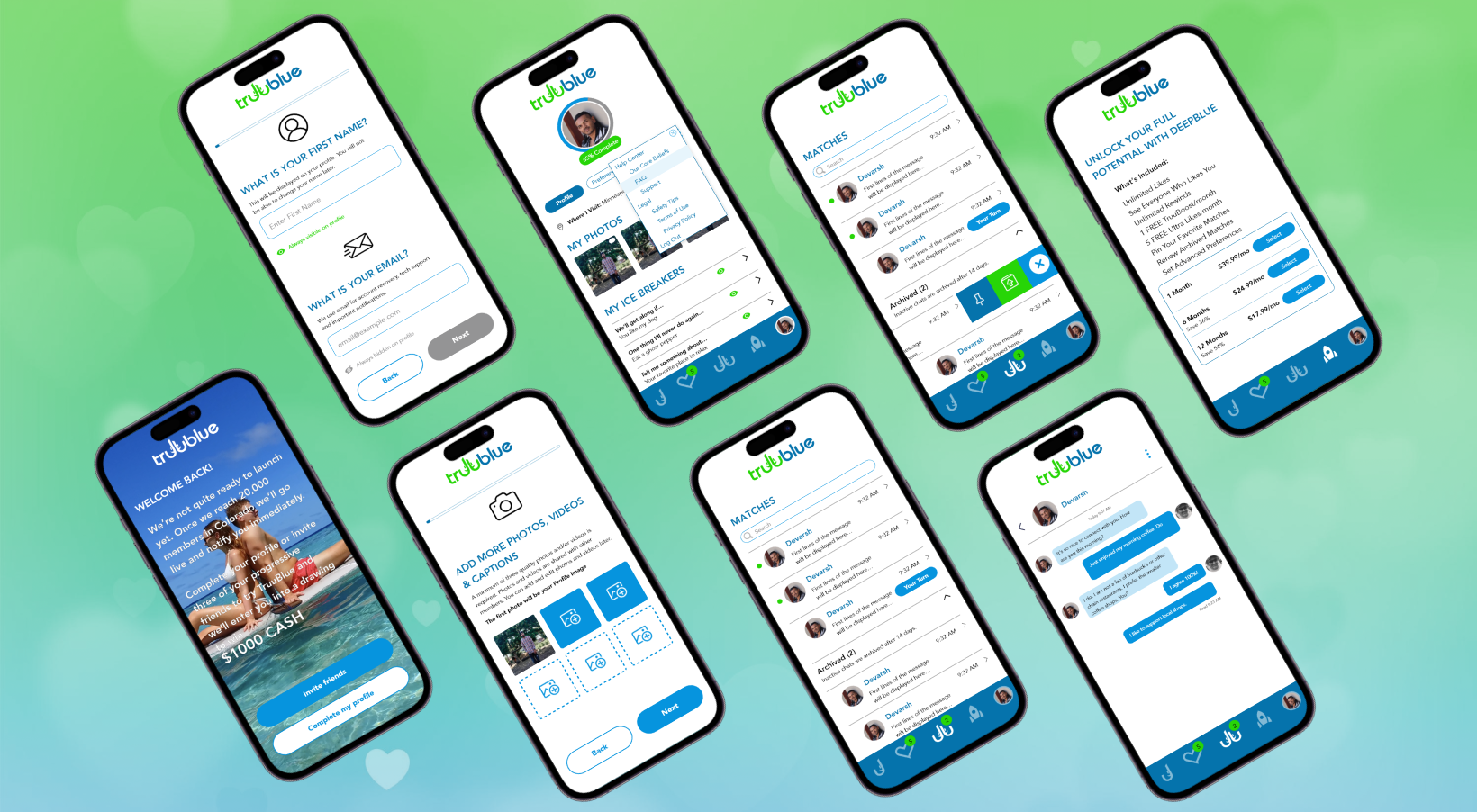 TruuBlue Portfolio Desktop