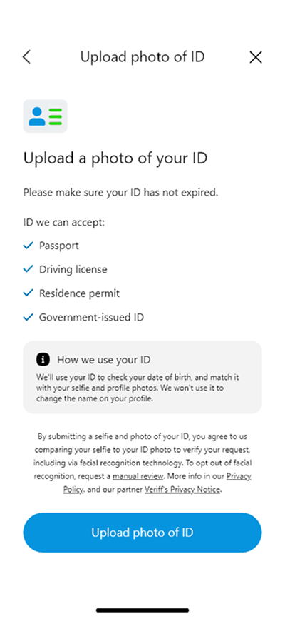 TruuBlue app screen