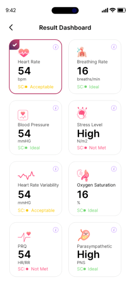 WellTra app screen