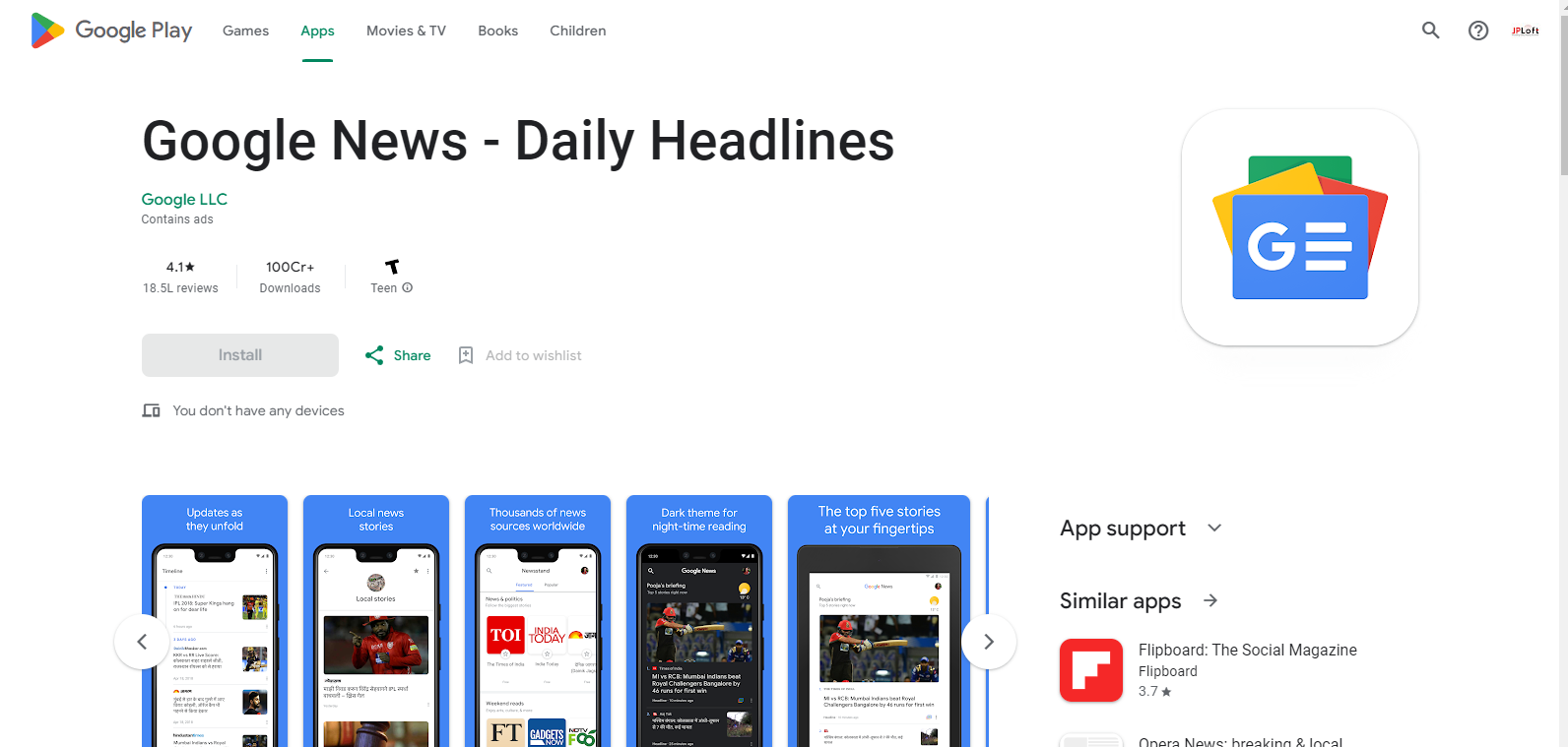 Best news streaming app online