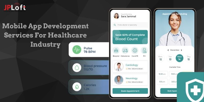What are the concepts surrounding mobile app development services for healthcare industry?