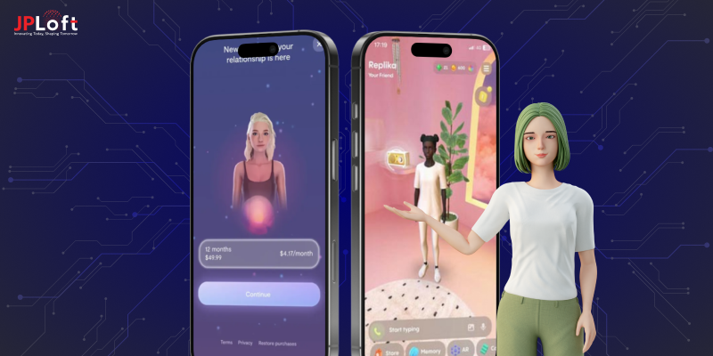How to Create an AI-Chatbot App Like Replika?