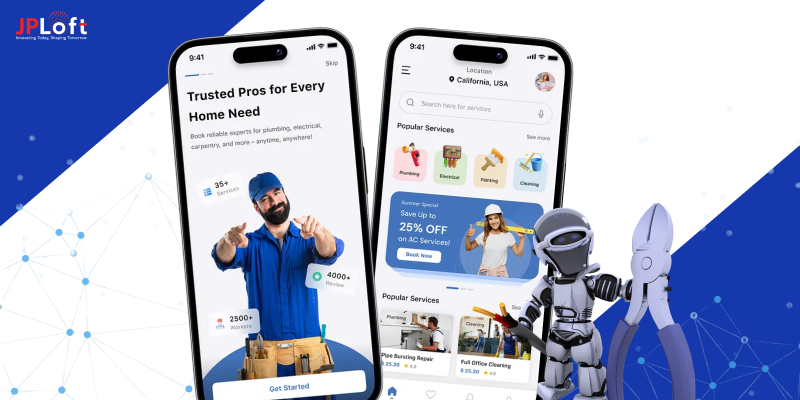 Role of AI in Handyman Apps: Process, Challenges, & More